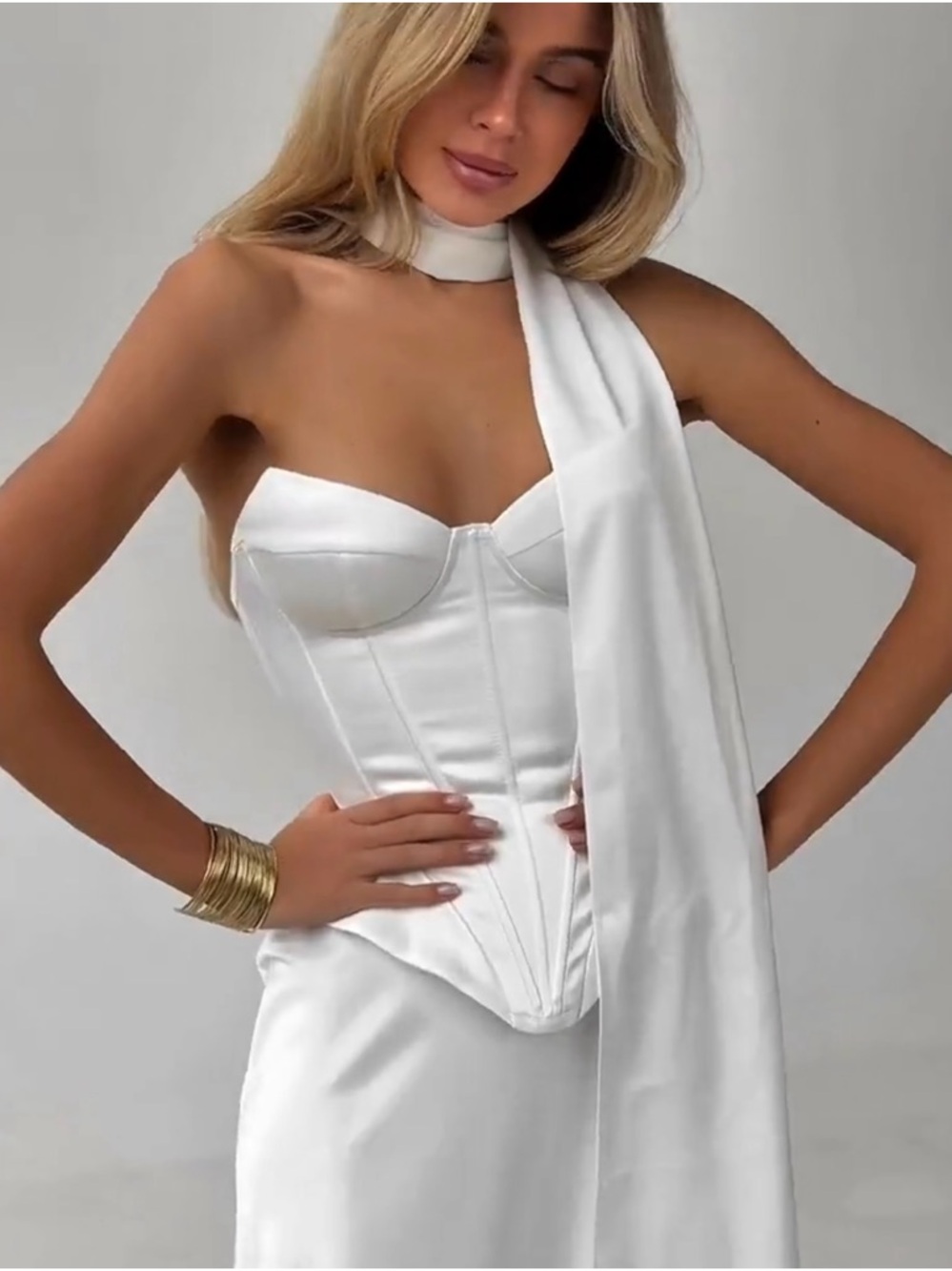 NWT Custom Corset and Miniskirt Set